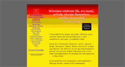 Desktop Screenshot of milesians.net